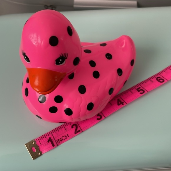 Hot pink polka dot Rubber Ducky Bath & Body Works - Picture 5 of 5